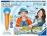 Ravensburger tiptoi CREATE Starter-Set 00805: Stift und Weltreise- Kreativ-Buch für...