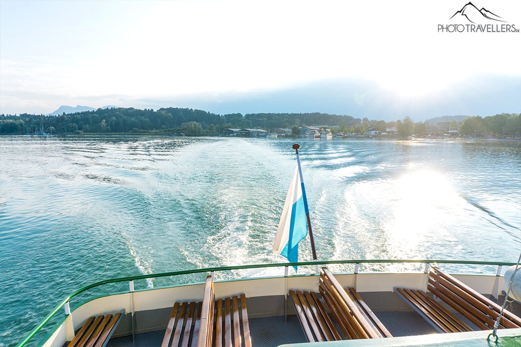 Bootsfahrt auf dem Chiemsee