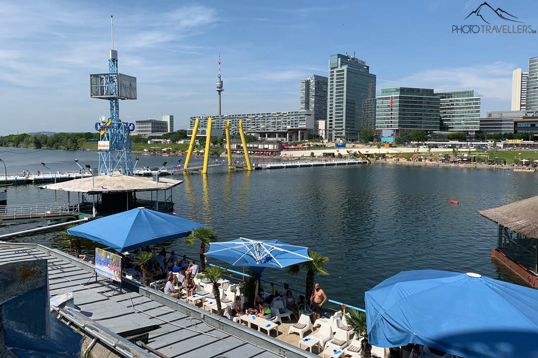 Strandbar auf der Donauinsel