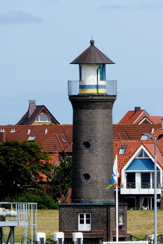 Der Leuchtturm Memmertfeuer auf Juist