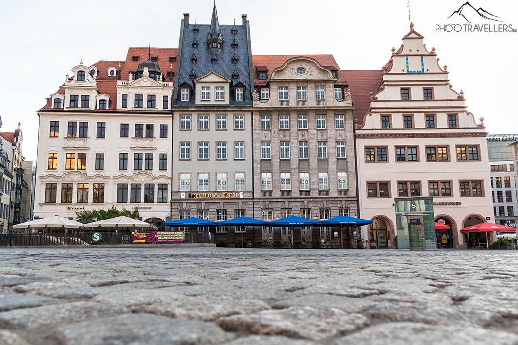 Der Marktplatz in Leipzig