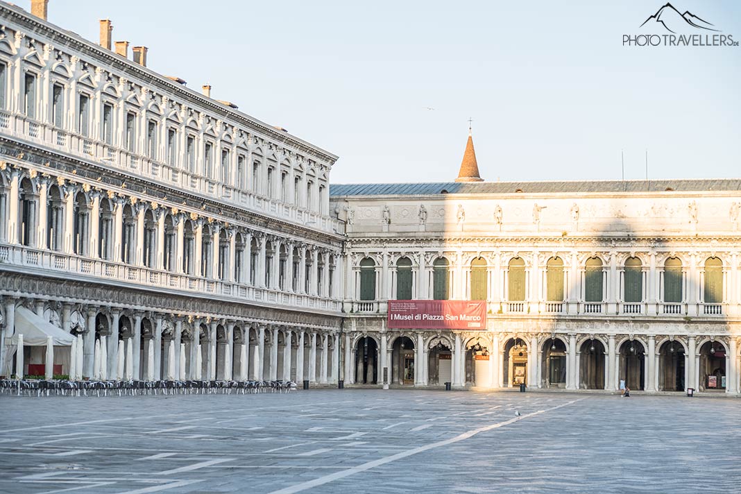 Der Markusplatz in Venedig