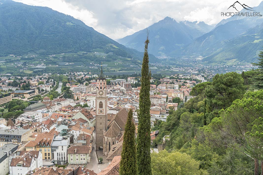 Blick über Meran