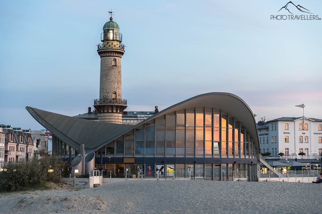 Der Leuchtturm in Warnemünde