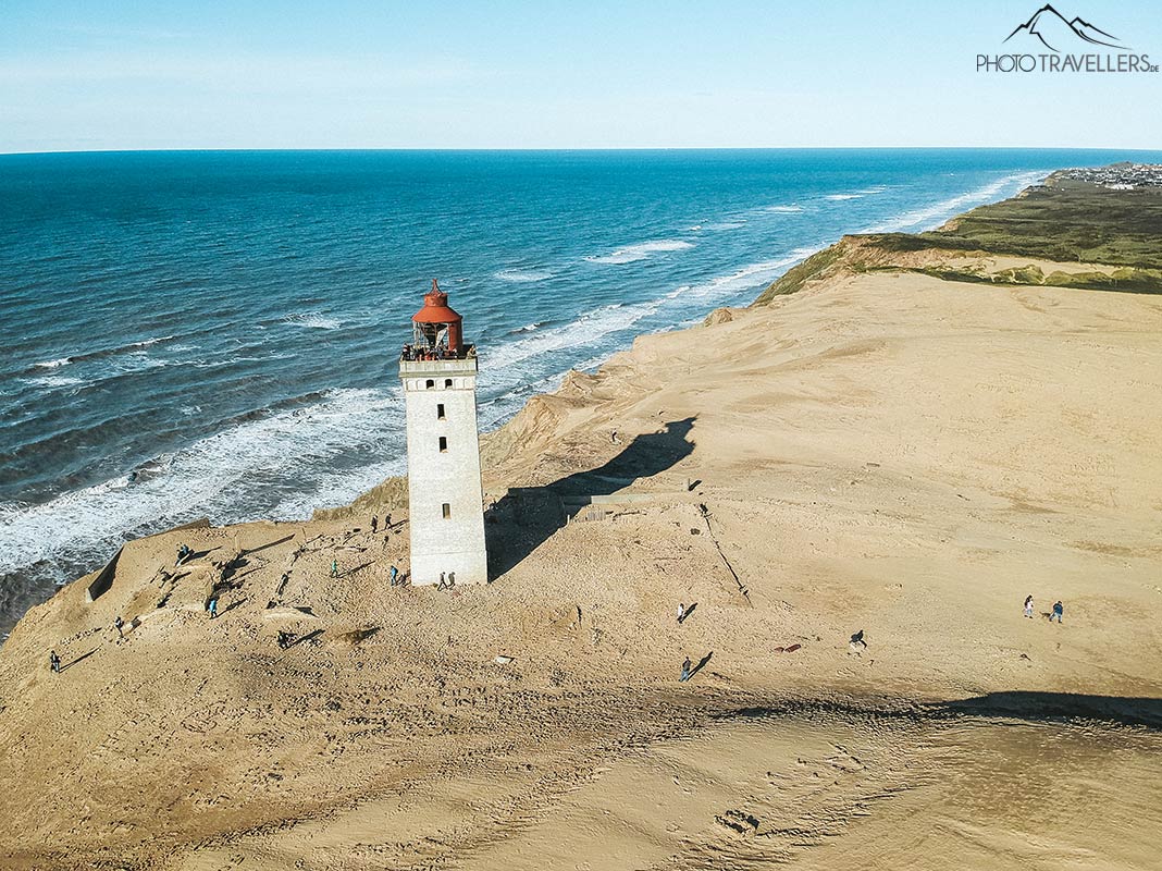 Blick auf den Leuchtturm Rubjerg Knude Fyr