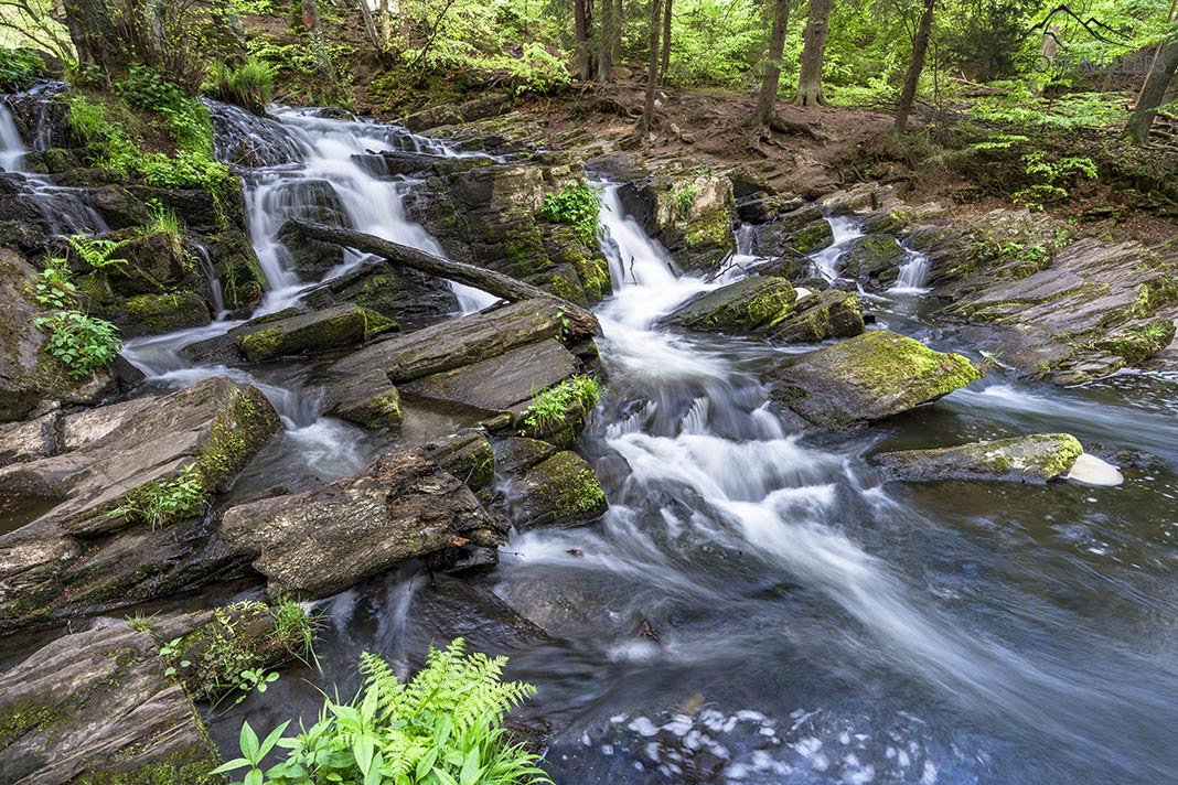 Der wunderschöne Selkefall im Selketal