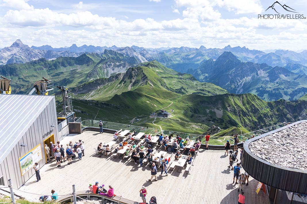 Die Gipfelstation am Nebelhorn