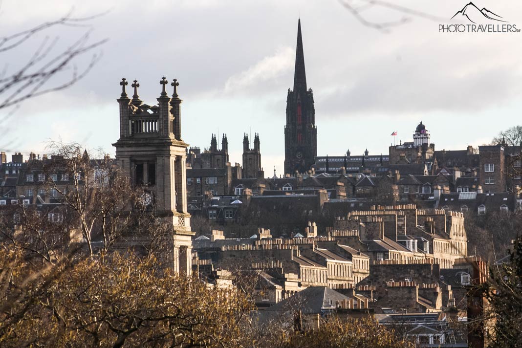 Ausblick vom Royal Botanic Garden Edinburgh