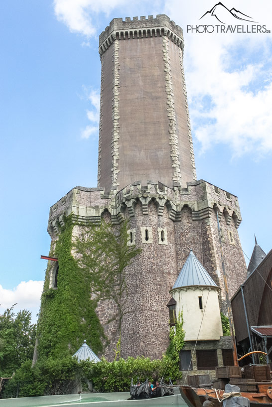 Das Mystery Castle und die Wasserbahn River Quest