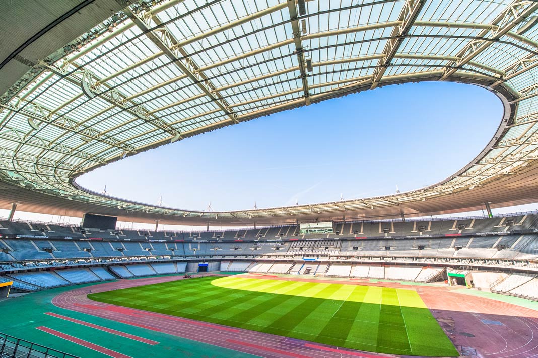 Blick ins Stade de France