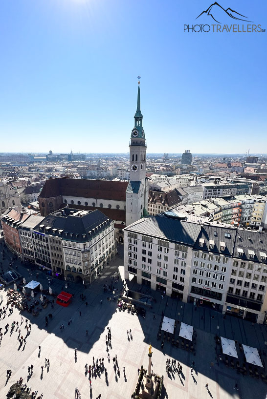 Peterskirche mit Turm in München